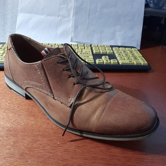 Jonsen Milan Mens Oxford Shoe Size 11 Brown Lace Up PreLoved Good Condition main image 8